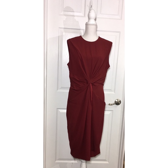 NWT MM Lafleur The Taylor 2.0 Dress Pomegranate - Picture 3 of 5